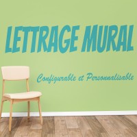 lettrage deco murale