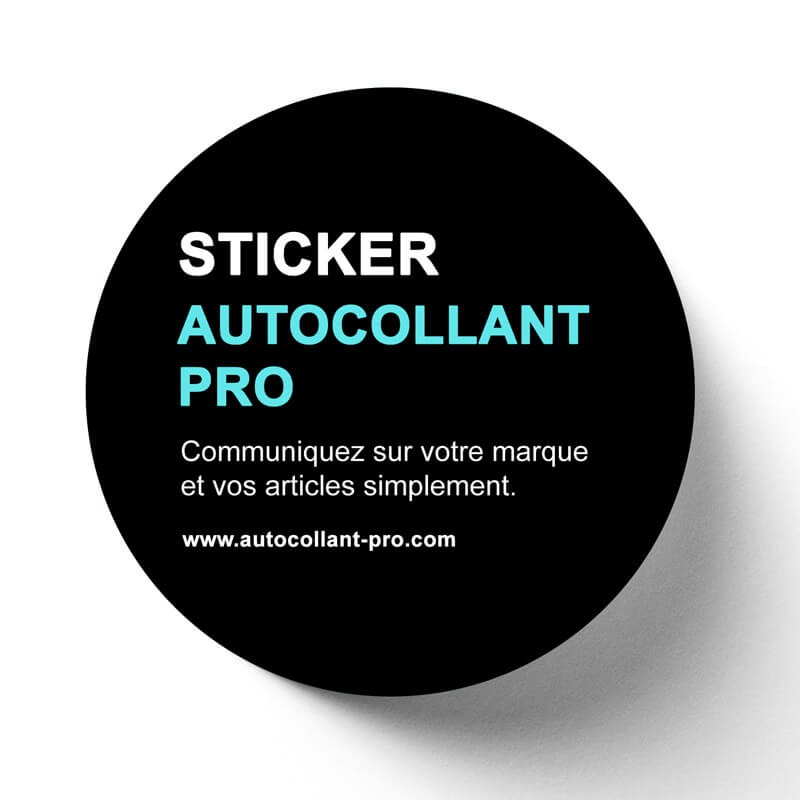 Sticker rond