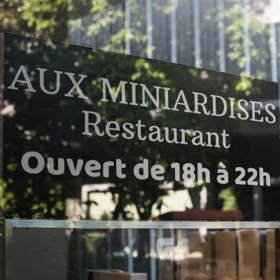 lettre decorative metal